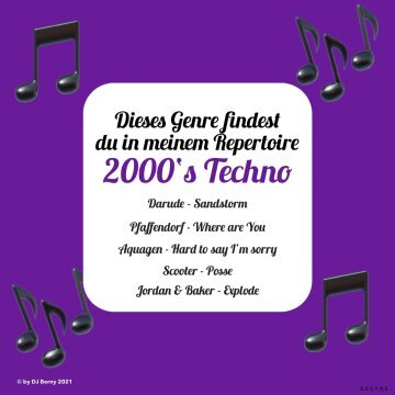 Meine 5 Techno Hits der 2000er<br />