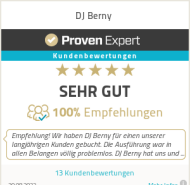 Proven Expert Siegel von den Kundenbewertungen