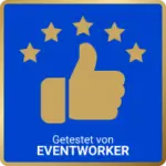 Auszeichnung für Hochzeits DJ Berny von dem Netzwerk Eventworker