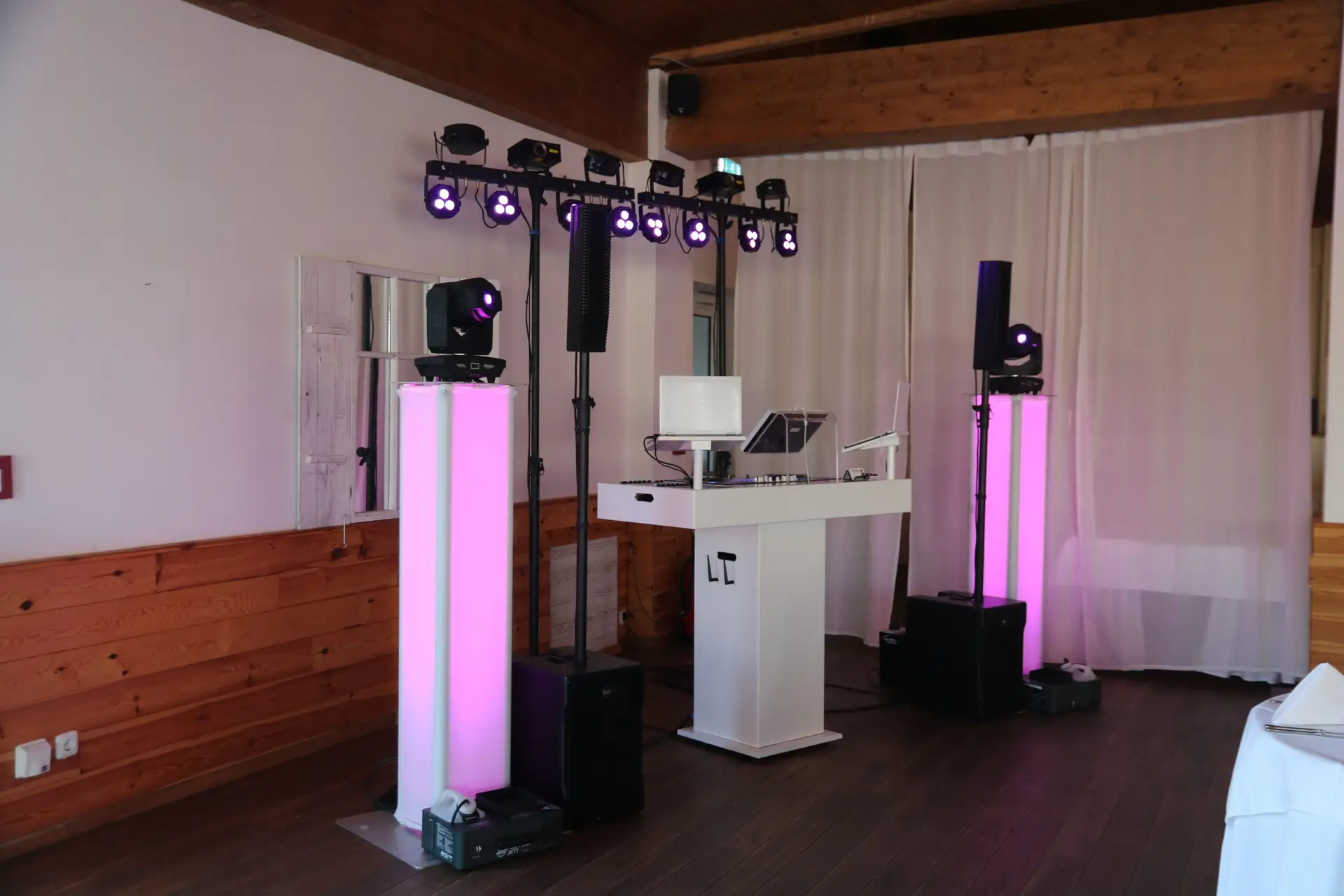 Die Technik von Hochzeits DJ Saarland