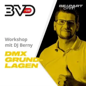 Bild des Berufsverband Discjockey e.V. zum DMX Grundlagen Workshop mit DJ Berny