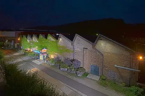 Event-Haus Alte Schmelz bei Nacht in St. Ingbert